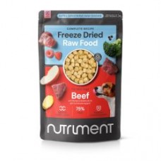 Nutriment Freeze Dried Raw Food With Beef 225g